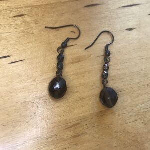 Beaded drop earrings